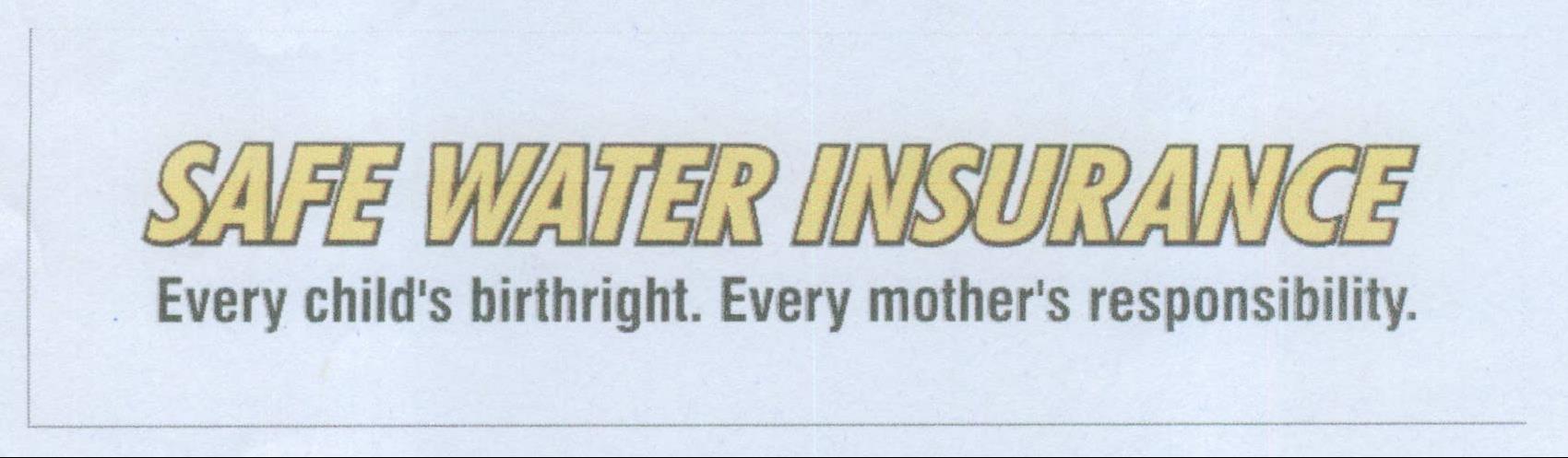 Safe Water Insurance Device mark 1988590 Trademark