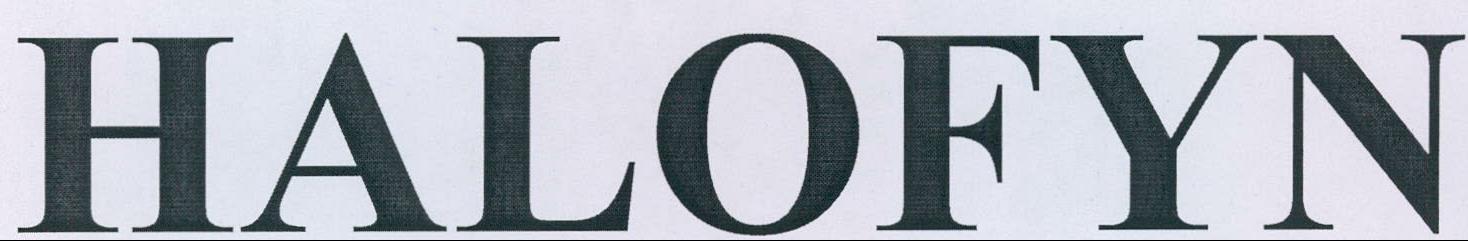 Halofyn Device mark 2120979 Trademark