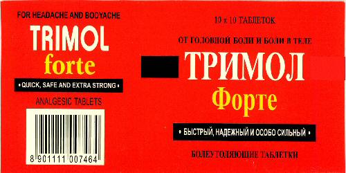 Trimol Forte Device mark 2273637 Trademark