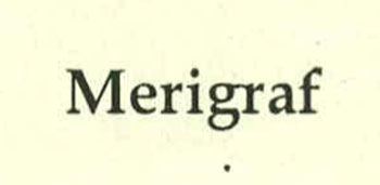 Merigraf Device mark 2312996 Trademark
