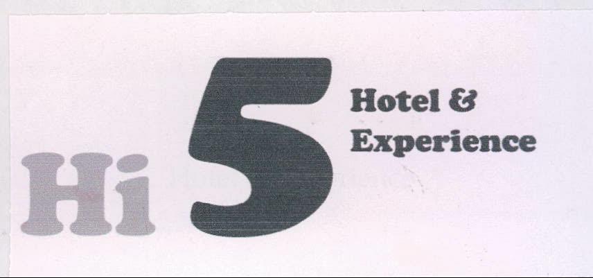 Hi 5 Hotel And Experience Device mark 2004271 Trademark