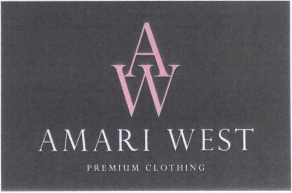 A W Amari West Premium Clothing Device mark 2323166 Trademark