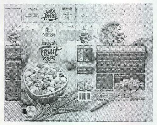 Saffola Muesli Fruit Rush Device mark 2328228 Trademark