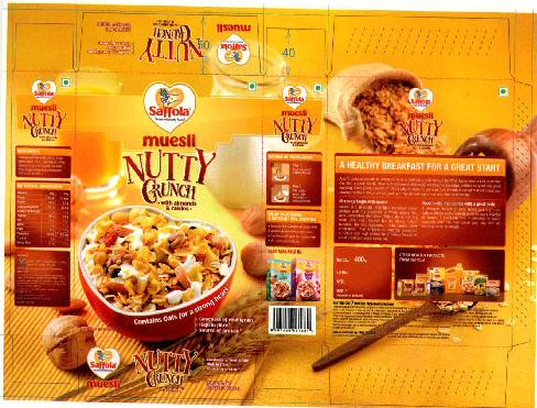 Saffola Muesli Nutty Crunch Device mark 2328230 Trademark
