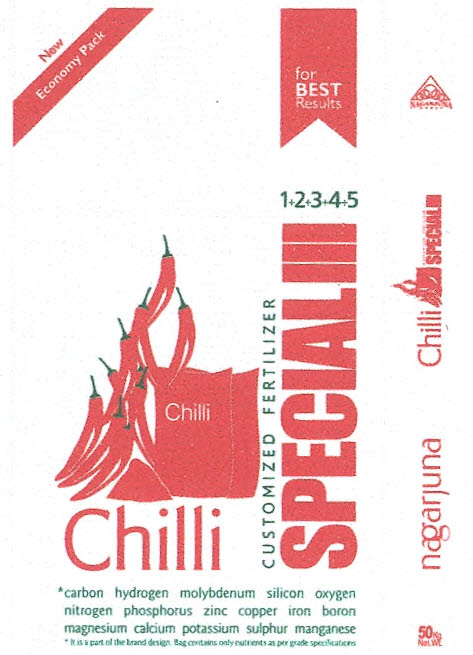 Chilli Customized Fertilizer Special Iii Device mark 2338653 Trademark
