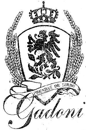 Gadoni Label Device mark 2159942 Trademark