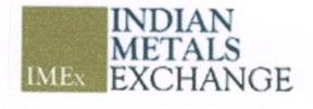 Indian Metals Exchange (logo) Device mark 1654165 Trademark