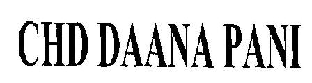 Chd Daana Pani (device) Device mark 2382398 Trademark