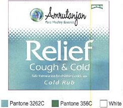 Amrutanjan Relief Cough & Cold Rub Device mark 2037334 Trademark