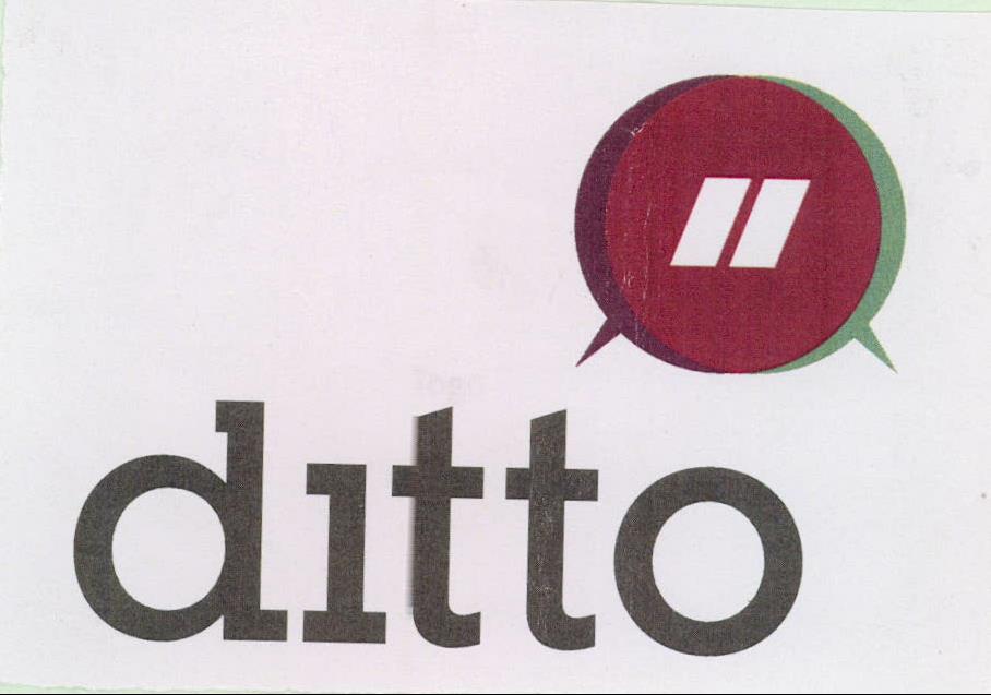 Ditto Device mark 2127389 Trademark