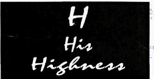 H His Higness Device mark 2367272 Trademark