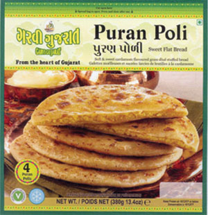 Puran Poli With Word Garvi Gujarat Device mark 2397967 Trademark