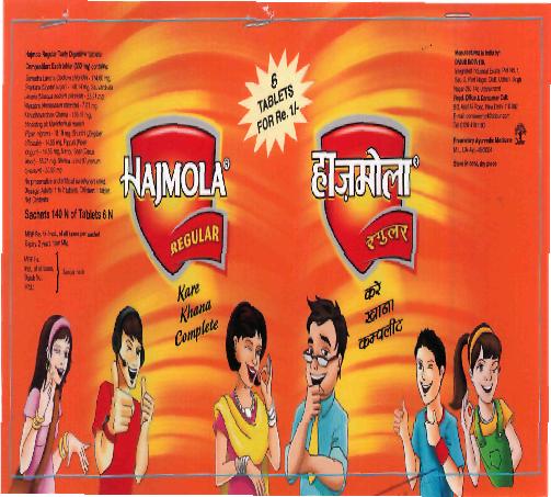 Hajmola Device mark 2198921 Trademark