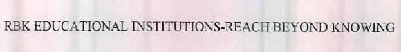 Rbk Educational Institutions-reach Beyond Knowing Device mark 2383089 Trademark