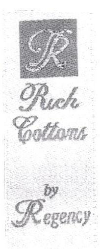Rich Cotton (labal) Device mark 1678963 Trademark