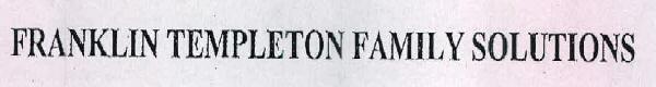 Franklin Templeton Family Solution Device mark 2353961 Trademark