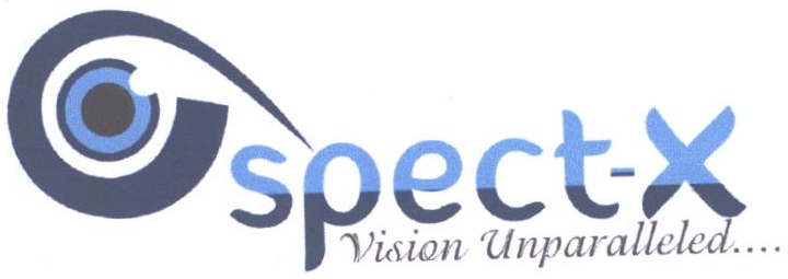 Spect-x Vision Unparalleled... Device mark 2382858 Trademark