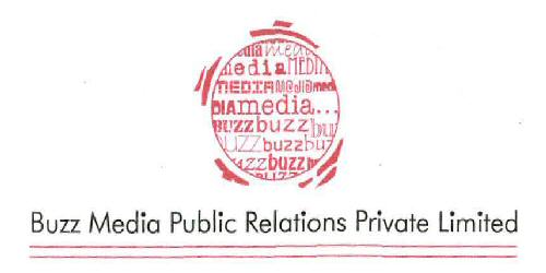 Buzz Media Public Relations Private Limited(logo) Device mark 2143165 Trademark