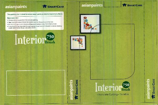Asianpaints Interior 750 Brush Device mark 2398762 Trademark