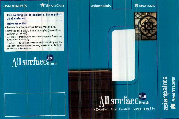 Asianpaints All Surface 320 Brush Device mark 2398763 Trademark