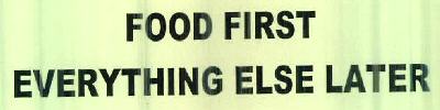 Food First Everything Else Later Device mark 2408758 Trademark