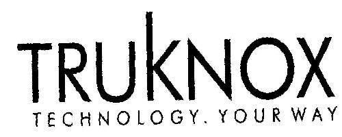 Truknox Technology.your Way With Device Device mark 1694579 Trademark