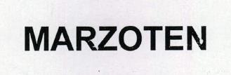 Marzoten Device mark 2213169 Trademark