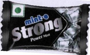 Mint-o Strong Power Mint (label) Device mark 2213340 Trademark
