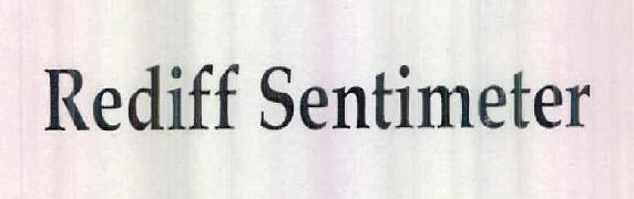 Rediff Sentimeter Device mark 2454514 Trademark
