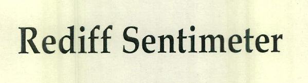 Rediff Sentimeter Device mark 2454522 Trademark