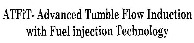 Atfit-advanced Tumble Flow Induction With Fuel Injection Technology (logo) Device mark 2258943 Trademark