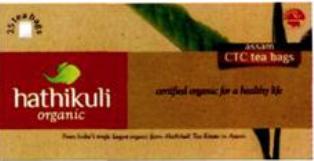 Hathikuli Organic(device) Device mark 2554127 Trademark