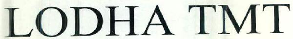 Lodha Tmt Device mark 2547978 Trademark