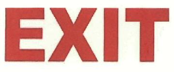 Exit (label) Device mark 2546878 Trademark