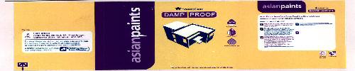 Asianpaints Damp Proof (device Of Furniture) Device mark 2338145 Trademark