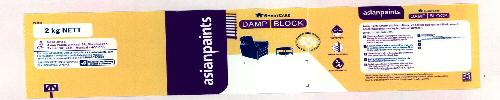 Asianpaints Damp Block (device Of Furniture) Device mark 2338149 Trademark