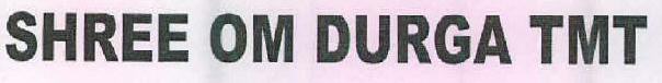 Shree Om Durga Tmt Device mark 2553403 Trademark