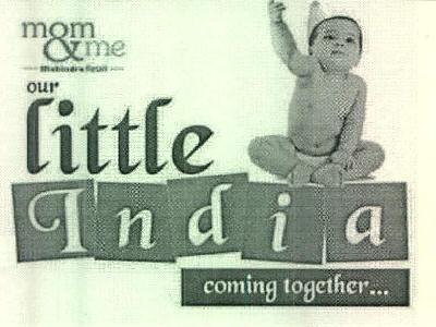Mom & Me Our Little India Coming Together... (device Of Child) Device mark 2577964 Trademark