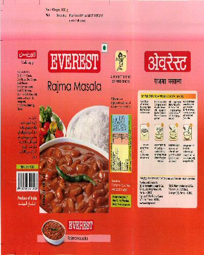 Everest Rajma Masala Device mark 2384768 Trademark