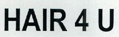 Hair 4 U Device mark 2368059 Trademark