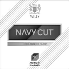 Wills Navy Cut - Duo Actech Filter (label) Device mark 2456260 Trademark