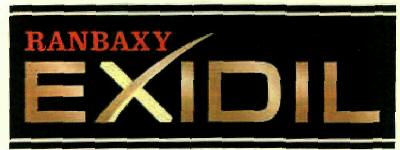 Ranbaxy Exidil (label) Device mark 2615951 Trademark