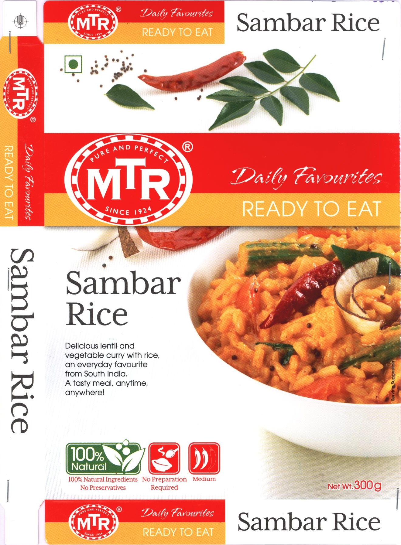 Mtr Sambar Rice Device mark 2391501 Trademark