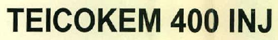 Teicokem 400 Inj Device mark 2680243 Trademark