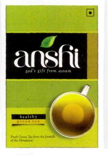 Anshi (device Of Leaf, Cup Containing Tea) Device mark 2689538 Trademark