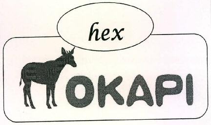 Hex Okapi (device Of Animal) Device mark 2216174 Trademark