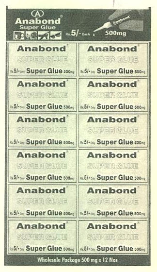 Anabond Super Glue Device mark 2494053 Trademark