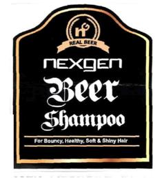 Nexgen Beer Shampoo (label) Device mark 2717237 Trademark