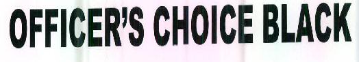 Officer's Choice Black Device mark 2798881 Trademark