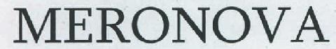 Meronova Device mark 2277107 Trademark